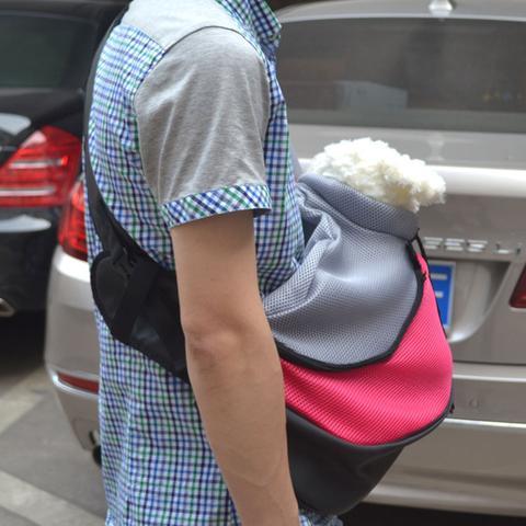 Outdoor Pet Carrier Backpack & Shoulder Bag
