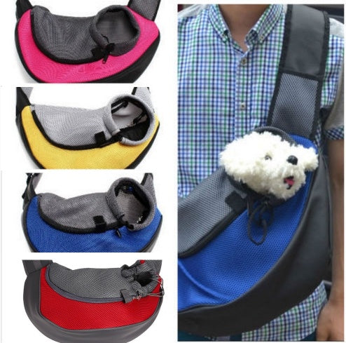 Outdoor Pet Carrier Backpack & Shoulder Bag