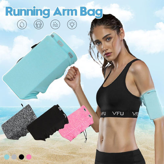 Universal Running Armband with Phone Holder & Wallet
