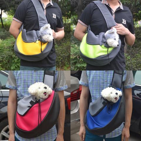 Outdoor Pet Carrier Backpack & Shoulder Bag