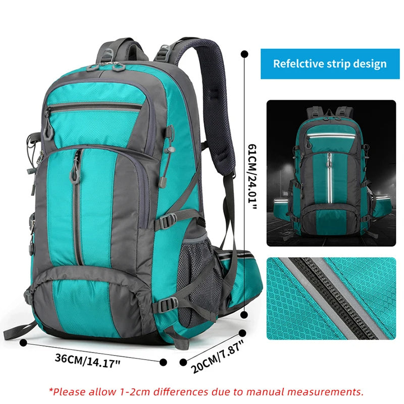 Large Capacity 50L Travel & Camping Backpack