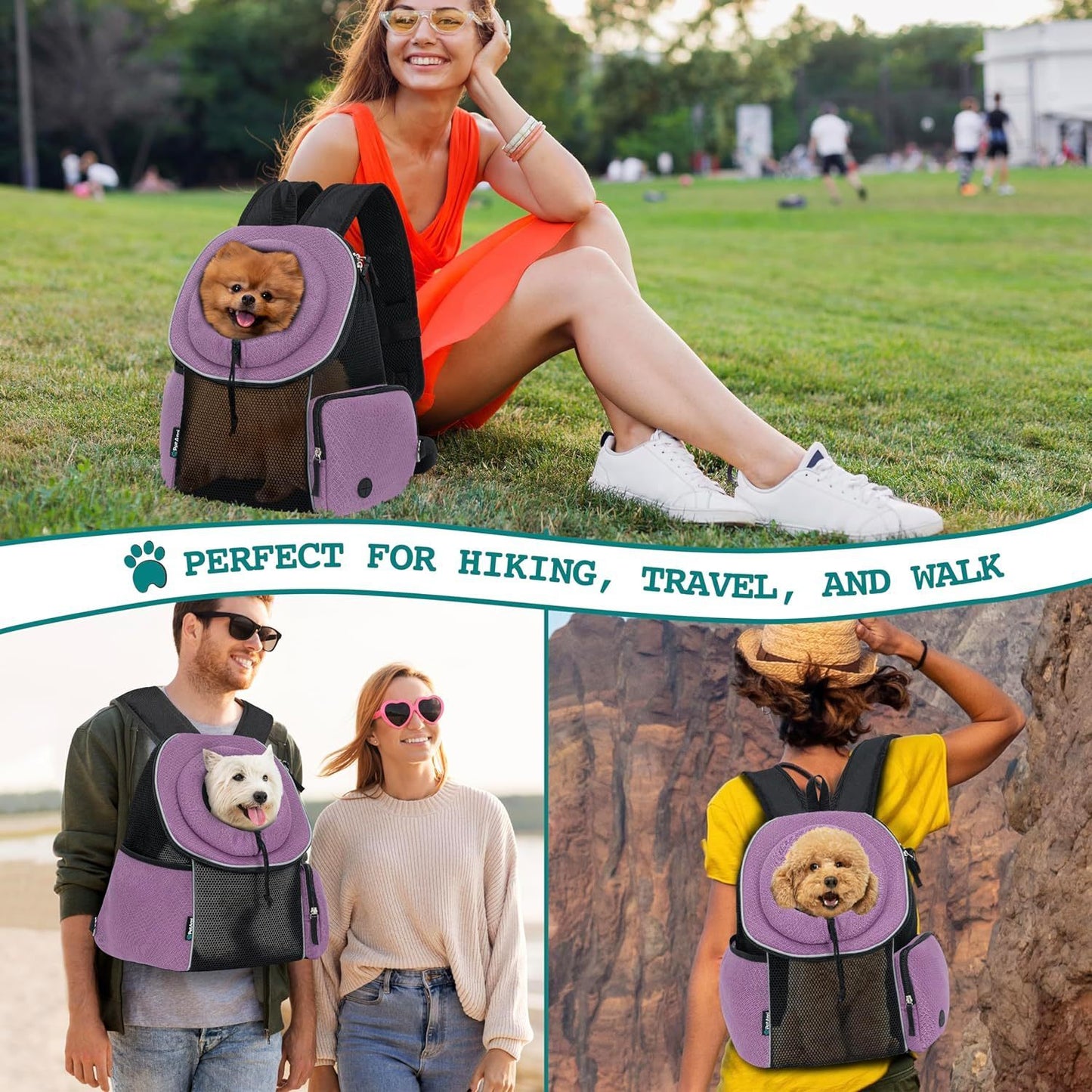 Outdoor Pet Carrier Bag for Dogs