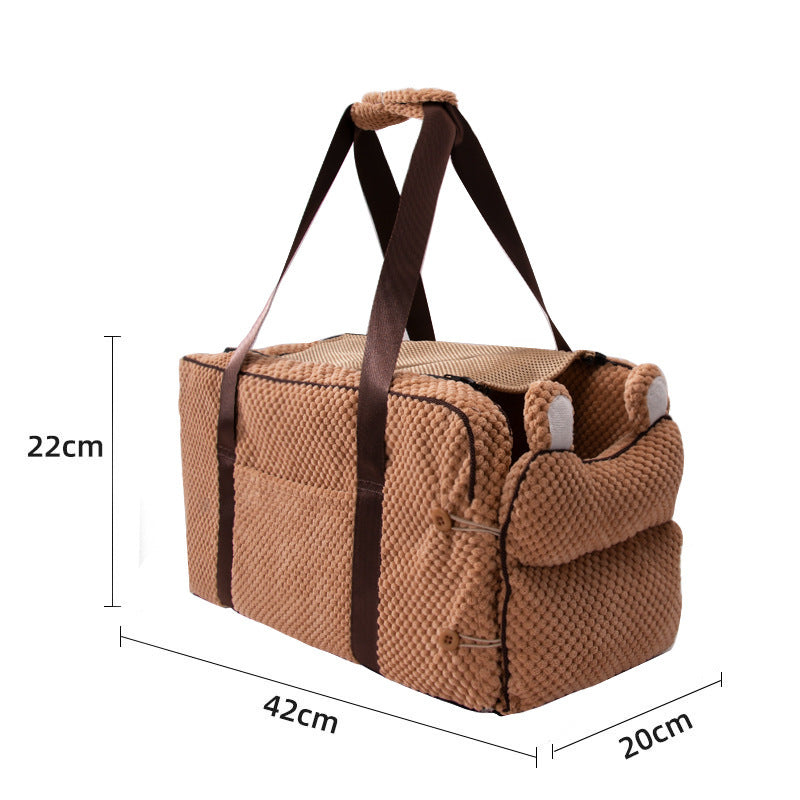 Small Dog Booster Seat for Car Travel
